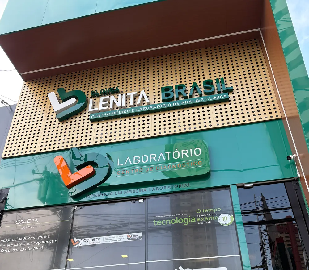 Fachada da unidade de Belém, Lenita Brasil.